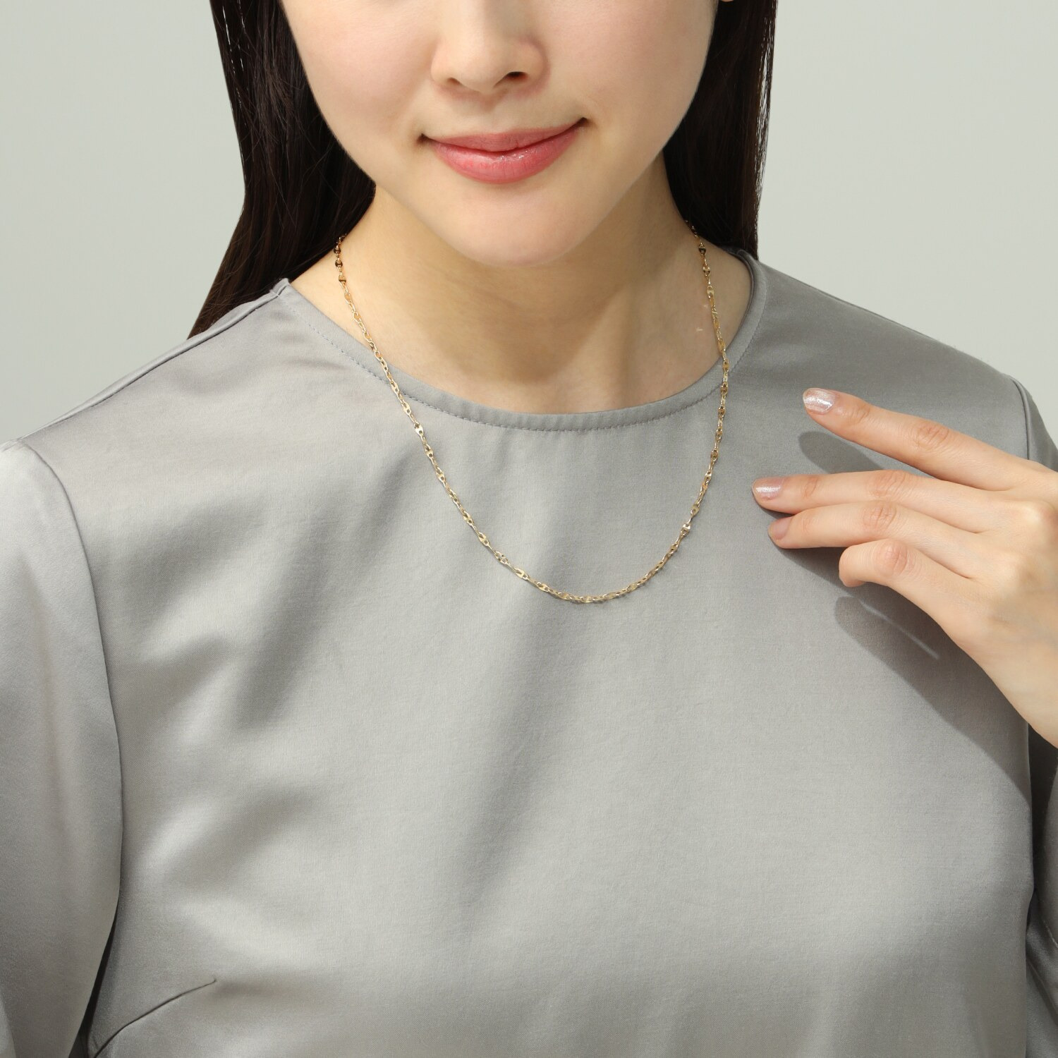 チェルカーレ １８Ｋ アンカーチェーン ネックレス