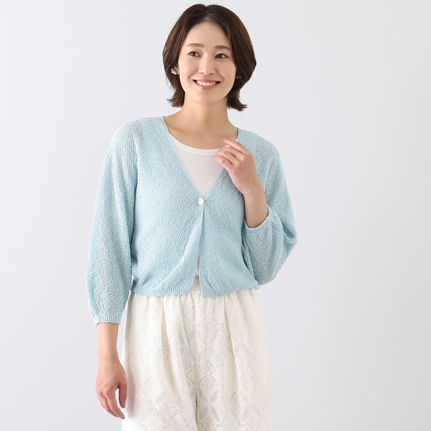 アリュメット ペーパーヤーン ラメボレロ