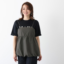ハンチ バルーンシルエット キャミソールビスチェ