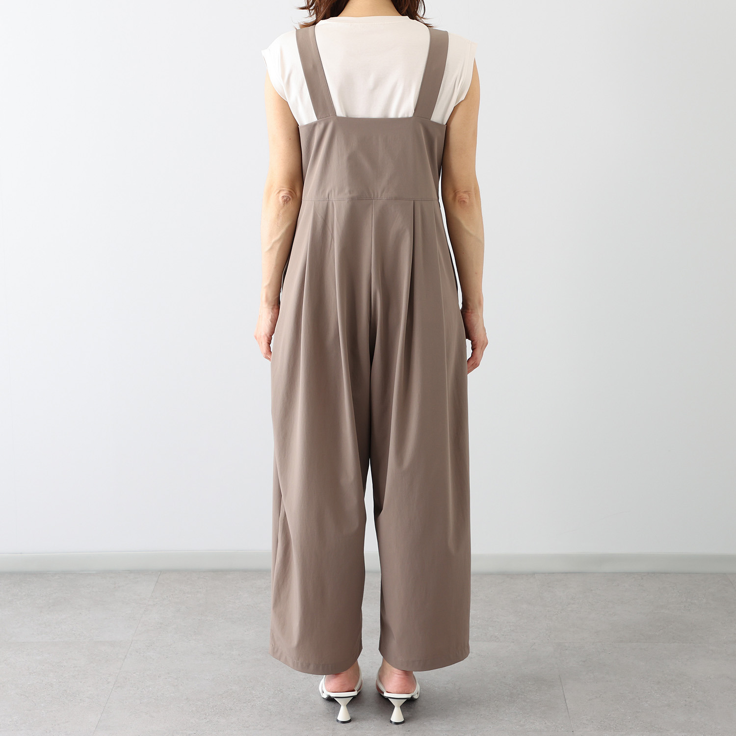 ハンチ ティバード型 サロペットパンツ