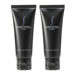 ＳＨＵＧＹＯＫＵ （シュギョク） 徹底ＵＶケアしながら ハリツヤ肌へ導く Ｓ−美容３Ｄプロテクト ＵＶトーンアップ５０ ２本セット