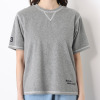 ラソエヌサーティスリー ディグリーズ 肌触り抜群！ パイル素材 ロゴプリントＴシャツ