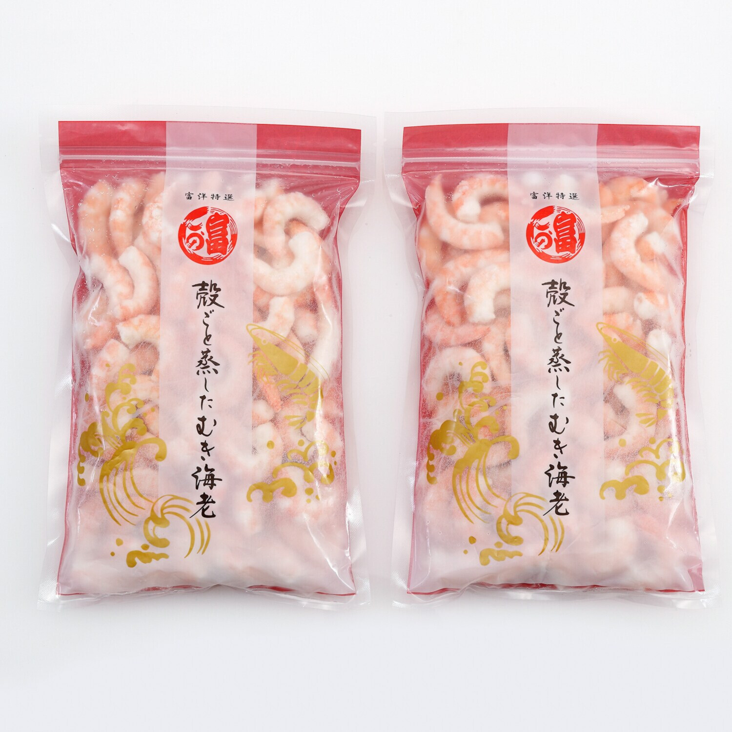 富洋物産 殻ごと蒸した 天然むきえび