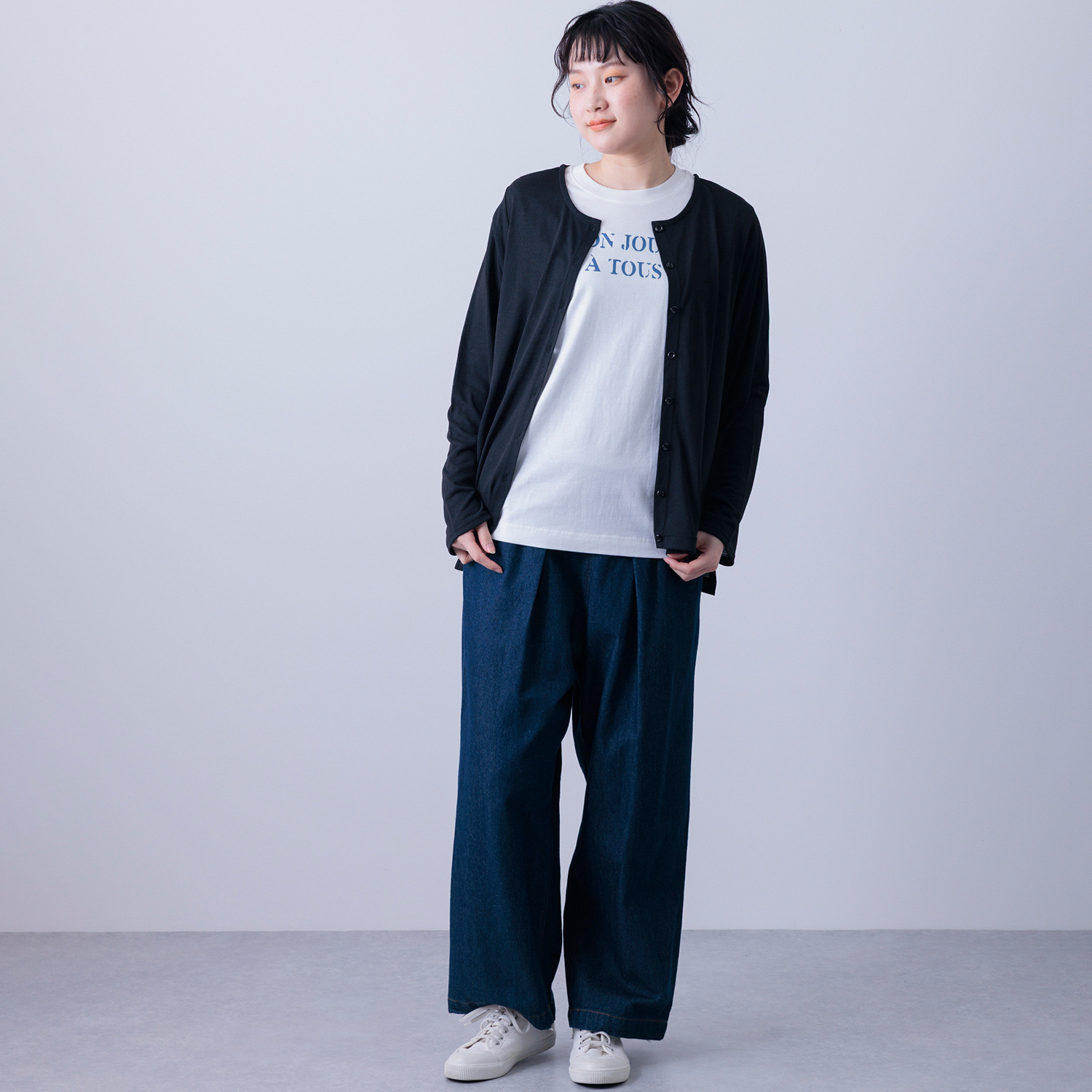 かわいい雑貨屋さん グロリア ＵＶカット アイスサマー クルーネック カーディガン