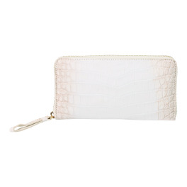 アランチャ クロコダイル ラウンドジップ ロングウォレット