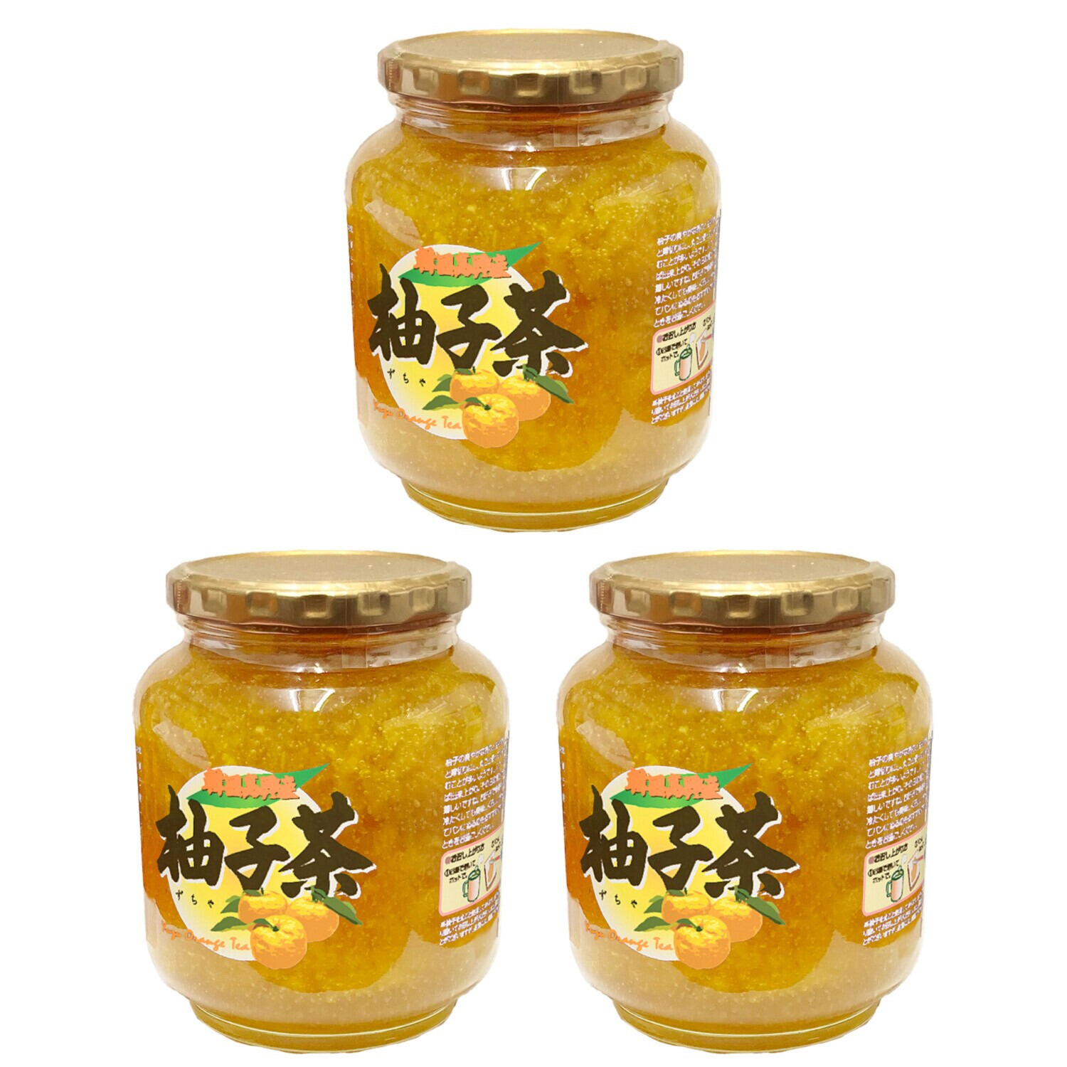 韓国高興産 柚子茶　３瓶
