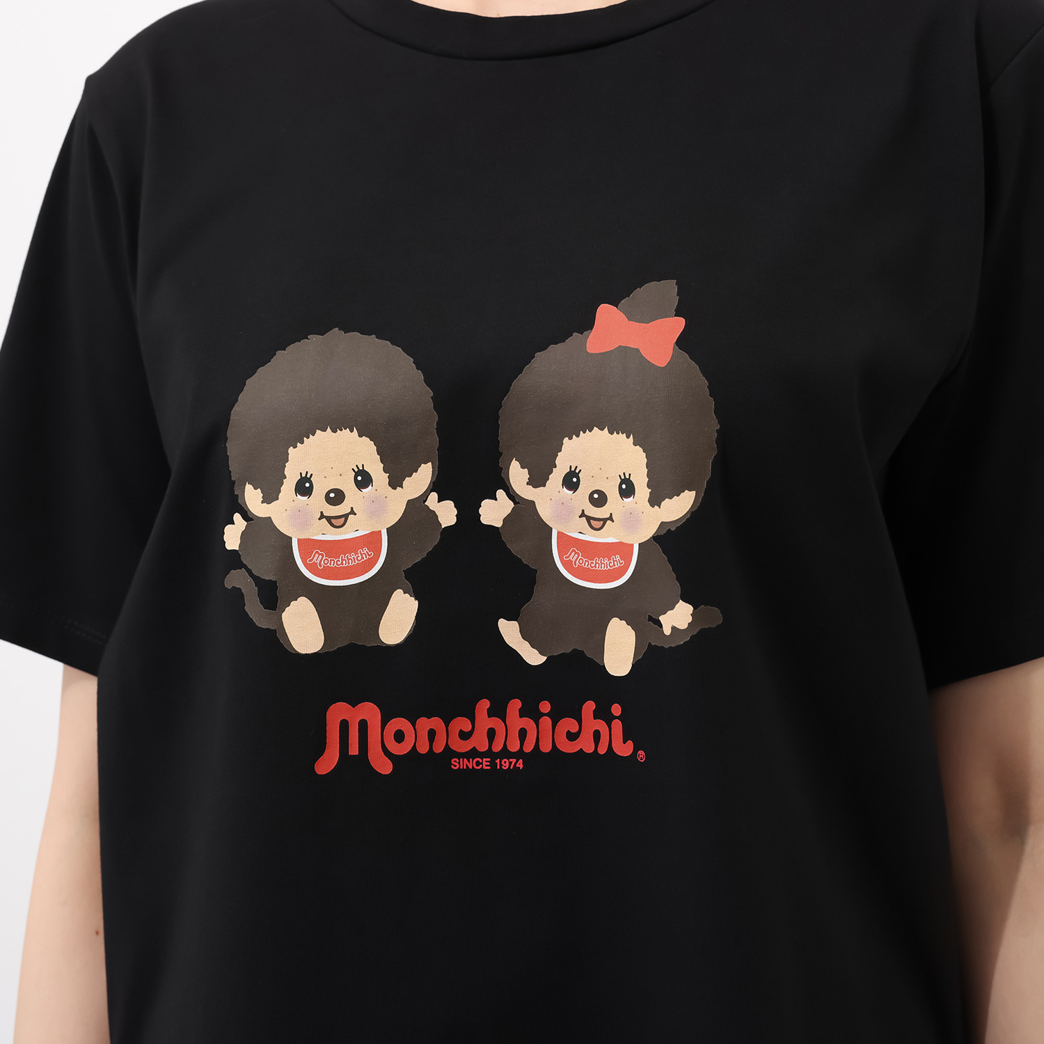 モンチッチ グラフィックプリント プルオーバー