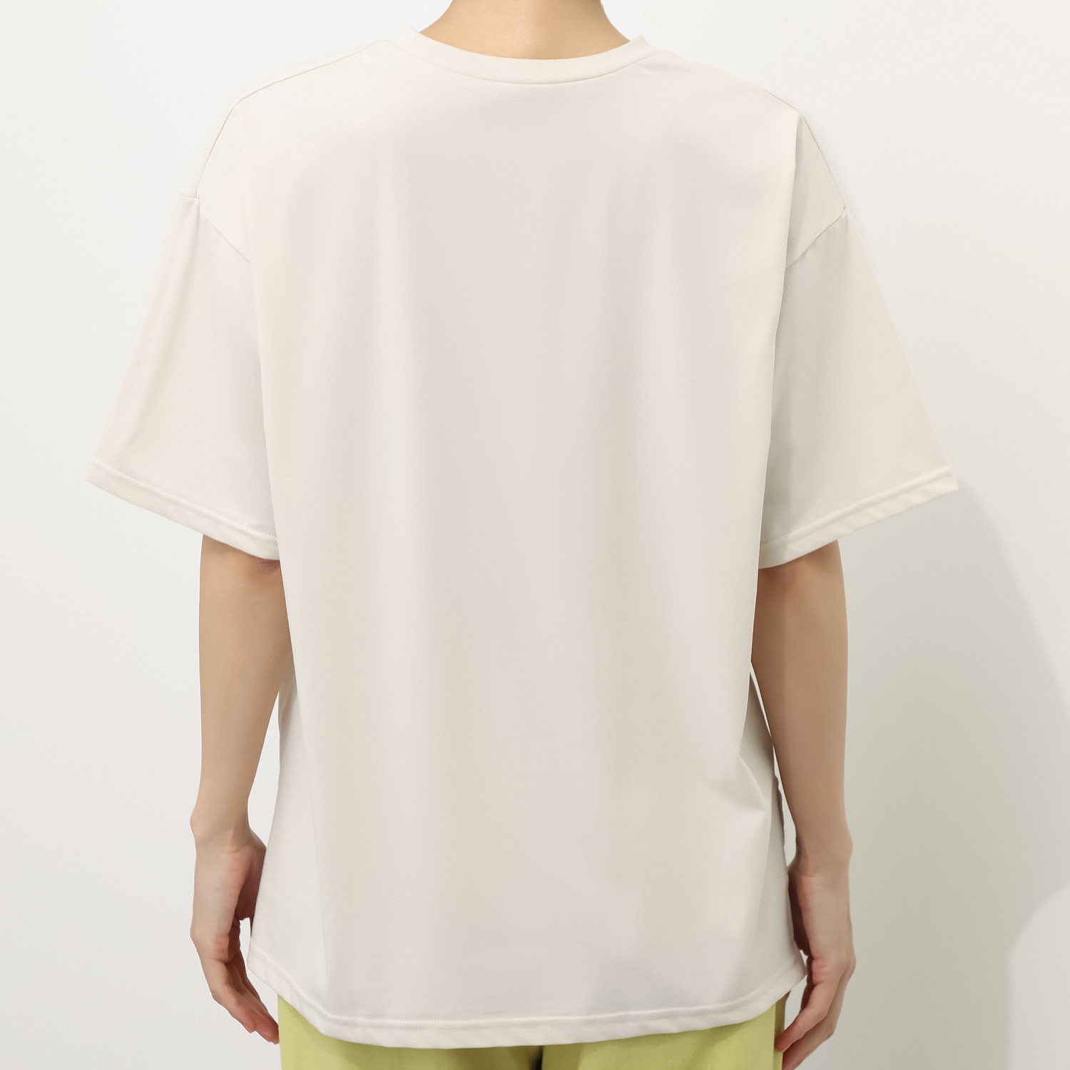 エムエムオー 接触冷感・抗菌防臭 クルーネック プリントＴシャツ