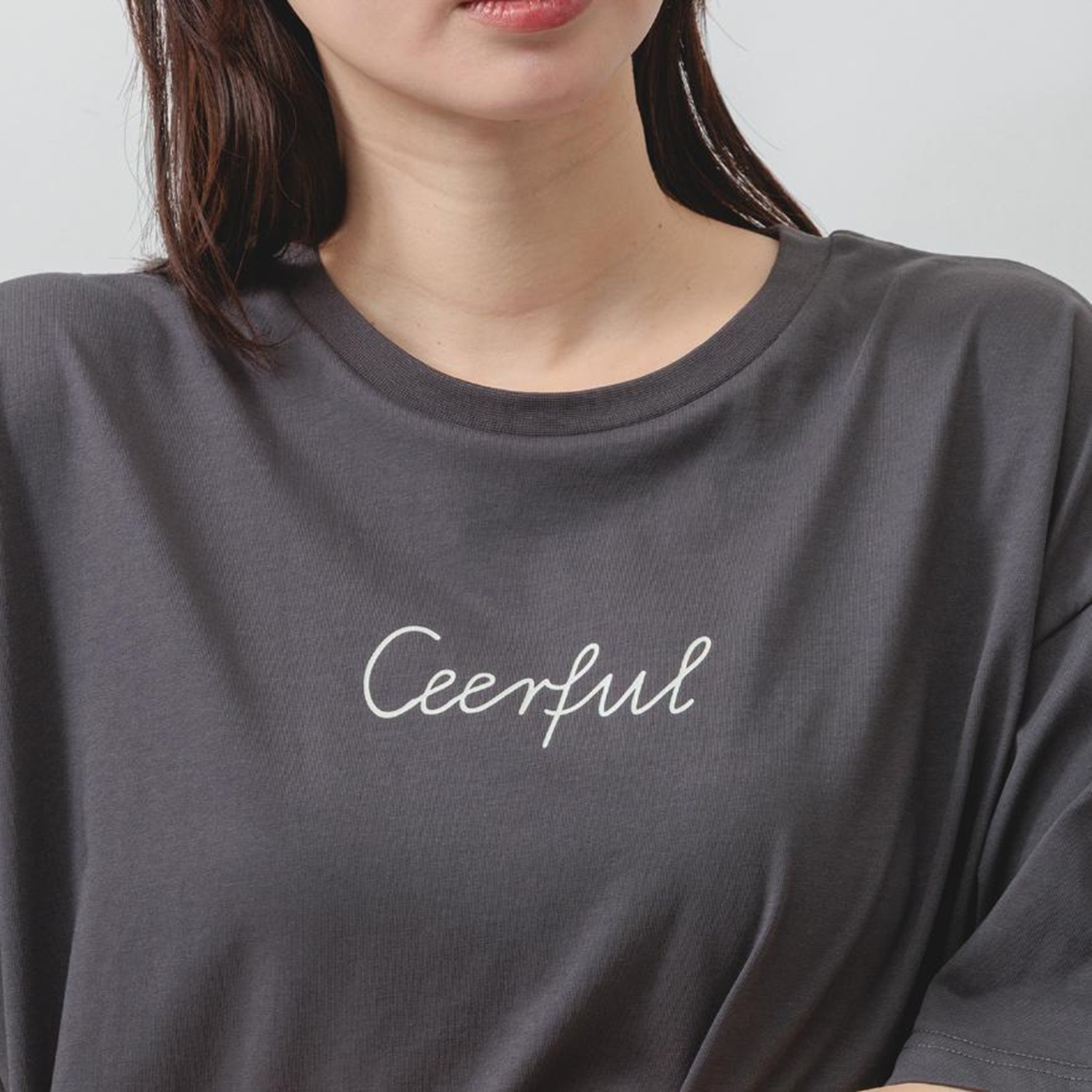 エムエムオー 接触冷感・抗菌防臭 クルーネック プリントＴシャツ