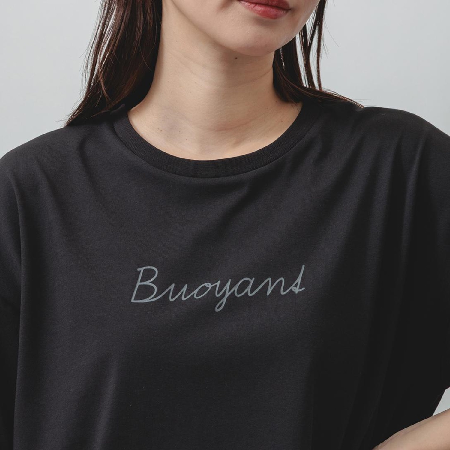 エムエムオー 接触冷感・抗菌防臭 クルーネック プリントＴシャツ