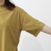 エムエムオー クルーネック五分袖 ベーシックコットン Ｔシャツ