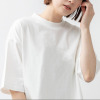 エムエムオー クルーネック五分袖 ベーシックコットン Ｔシャツ