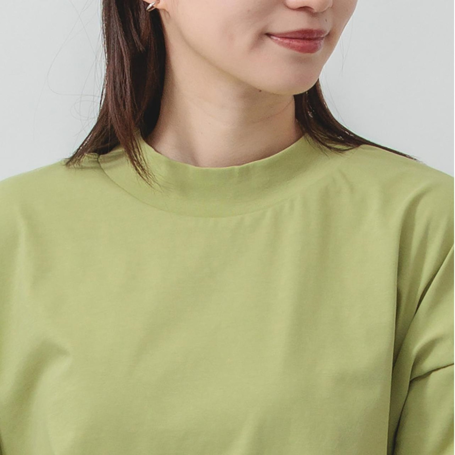 エムエムオー 接触冷感 ハイネックワイド 半袖Ｔシャツ