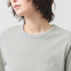 エムエムオー クルーネックボーダー ジャガードリブＴシャツ