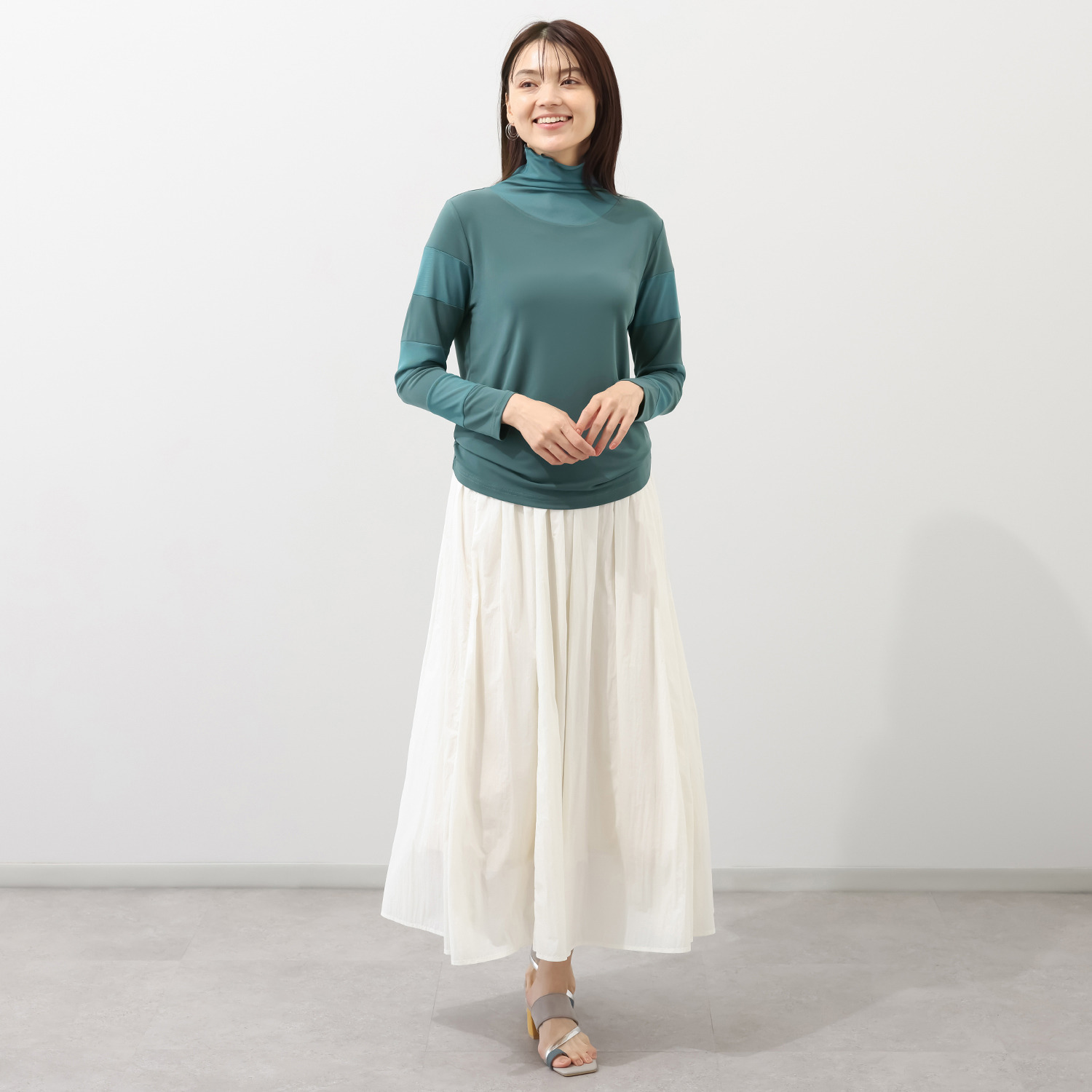 コイビトミサキ シアーメッシュ切替 プルオーバー