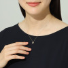 カレイドスコピオ １８Ｋ マルチカラージェム サークルネックレス