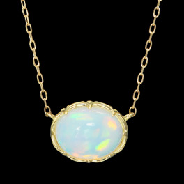 カレイドスコピオ 宝石界の万華鏡 １８Ｋ オパールネックレス