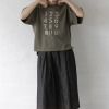 ソソット 綿１００％天竺 フラワーナンバー Ｔシャツ