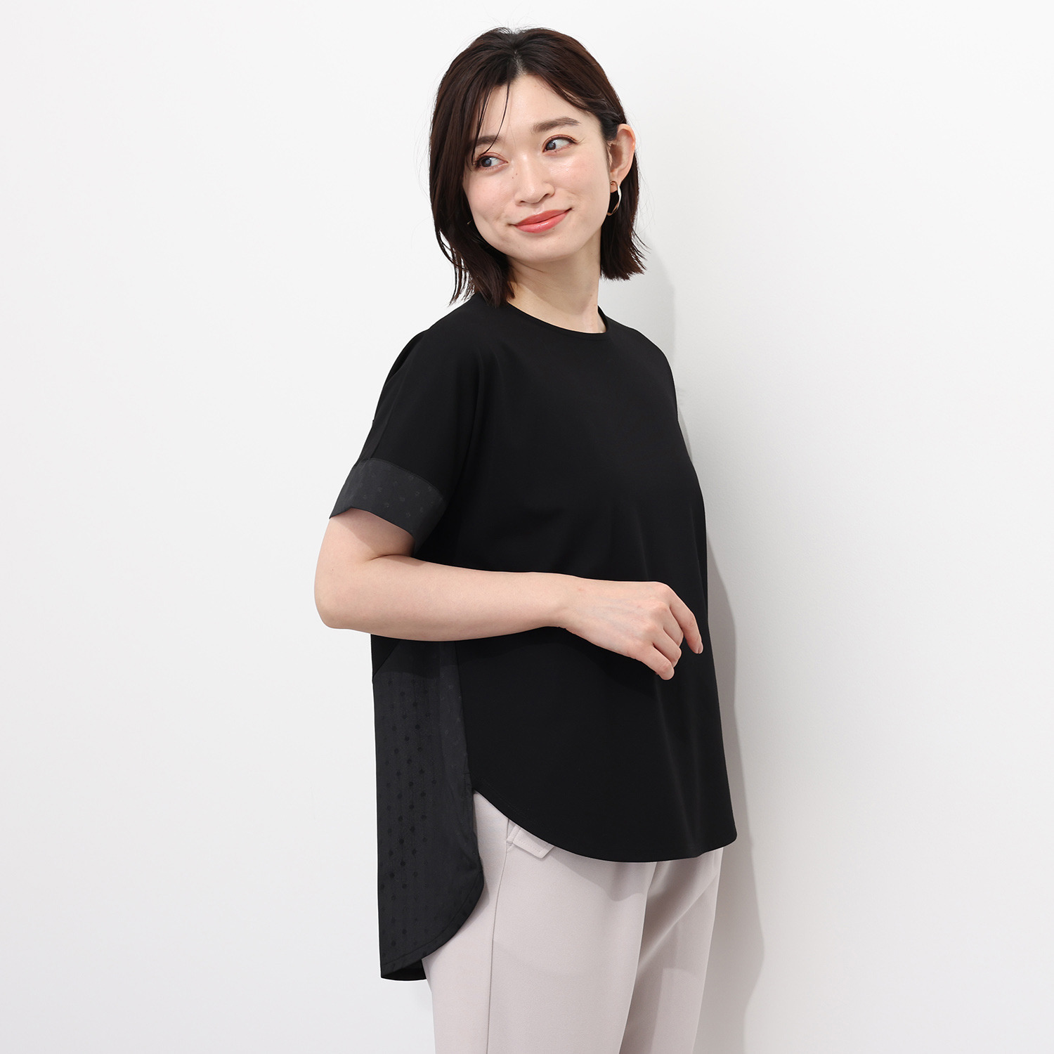 フーア ドットジャガード切替 ドルマンプルオーバー