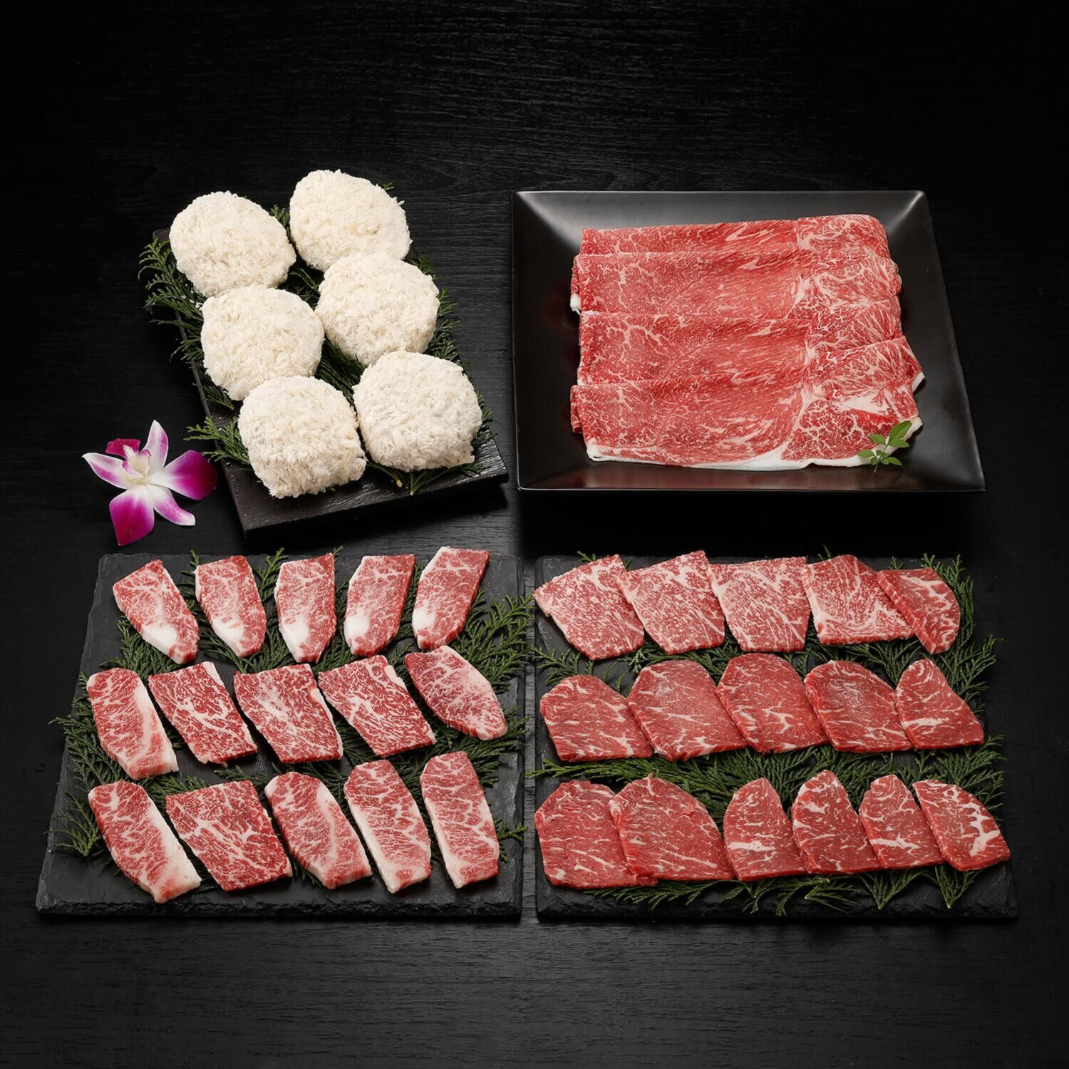老舗肉問屋ニイチク 厳選！まつなが牛 ４ヶ月頒布会