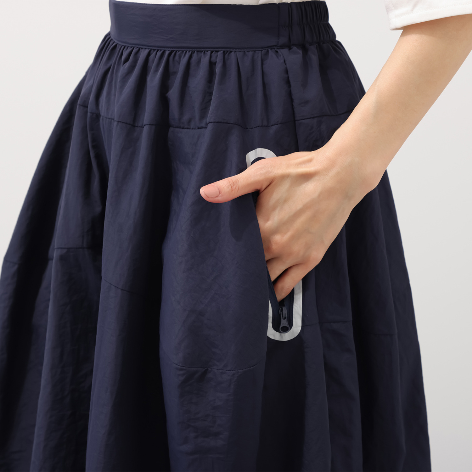 コモエリークローゼット ジップポケットパンツ