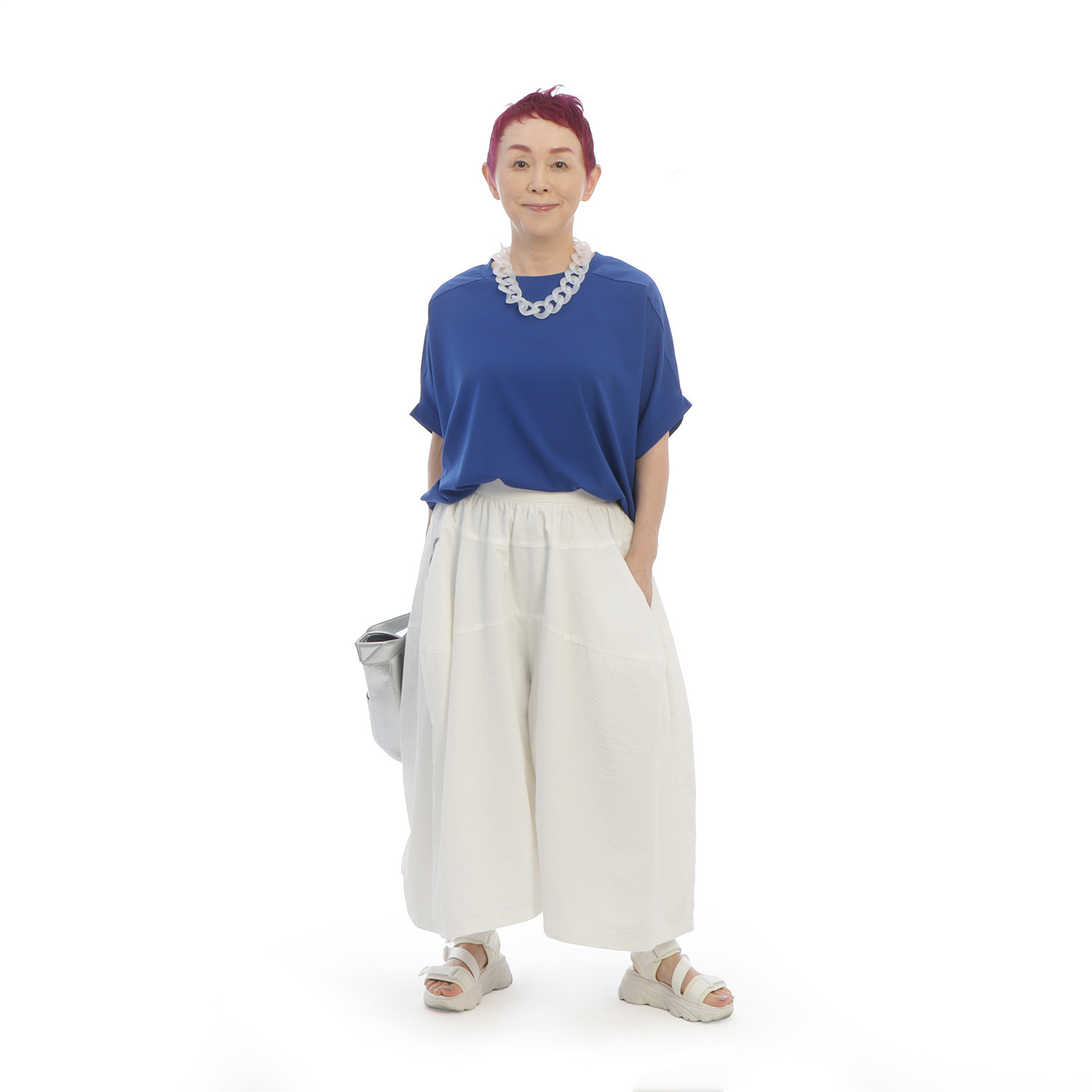 コモエリークローゼット ジップポケットパンツ