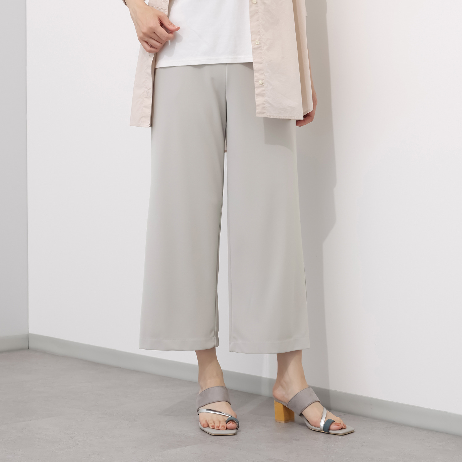 上質ごこち 涼しいさらさらパンツ ＜股下６４ｃｍ＞