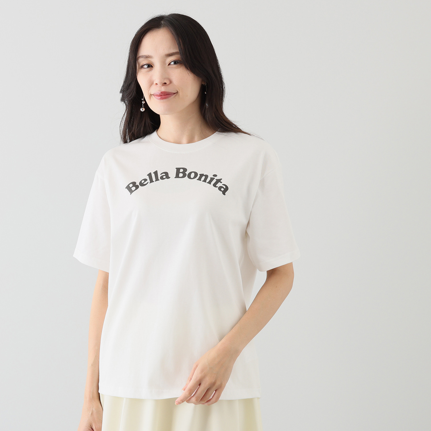 ラソエヌサーティスリー ディグリーズ ロゴプリントＴシャツ