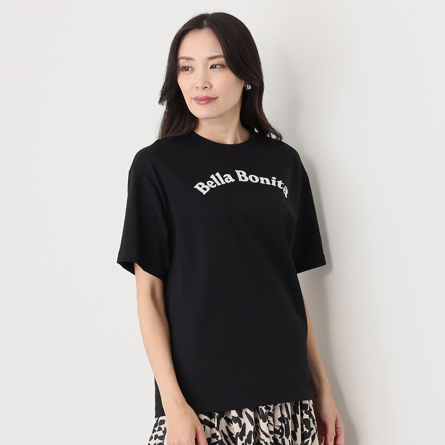 ラソエヌサーティスリー ディグリーズ ロゴプリントＴシャツ