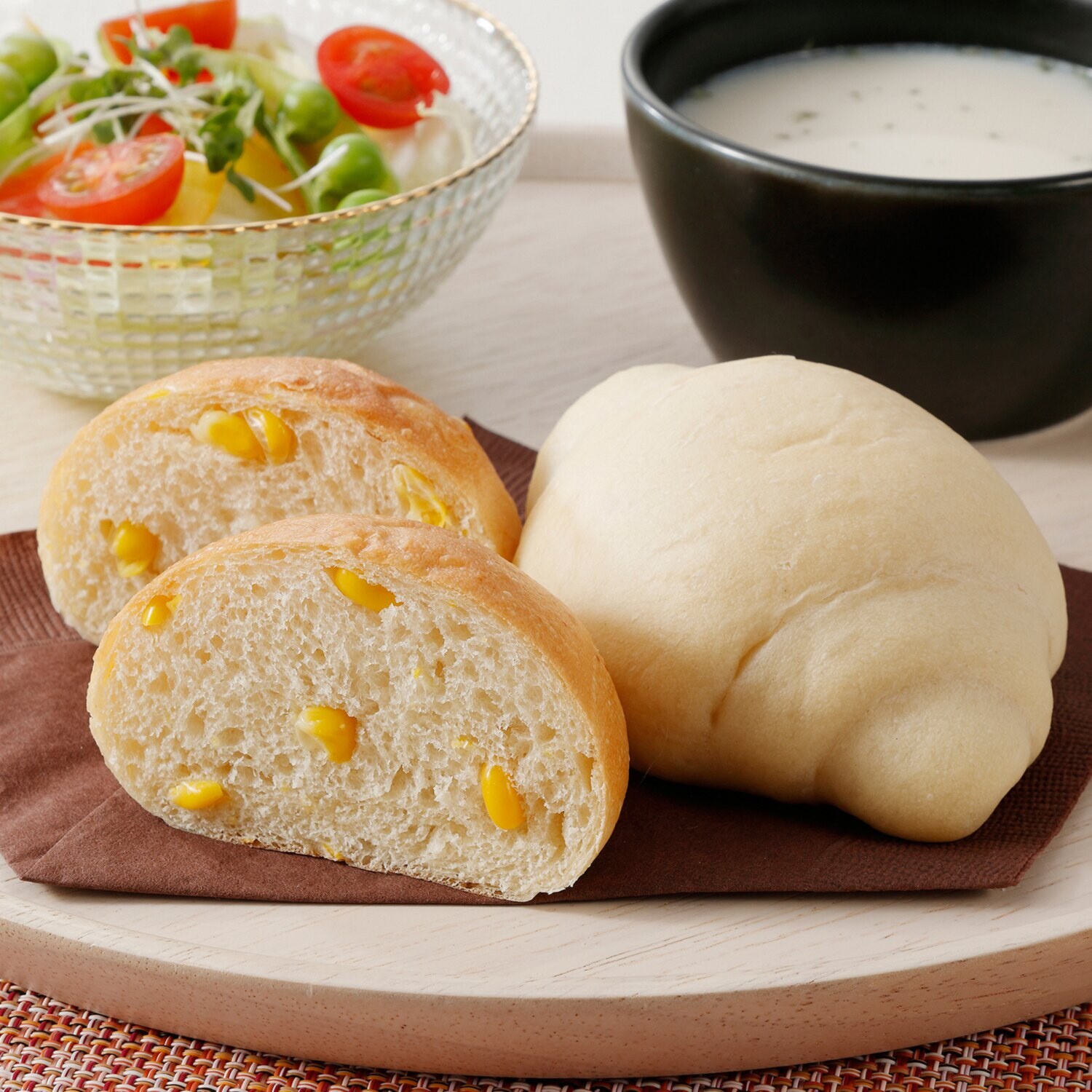 白神こだま酵母使用！ 毎日食べたい こだわりパン２種 ４ヶ月頒布会
