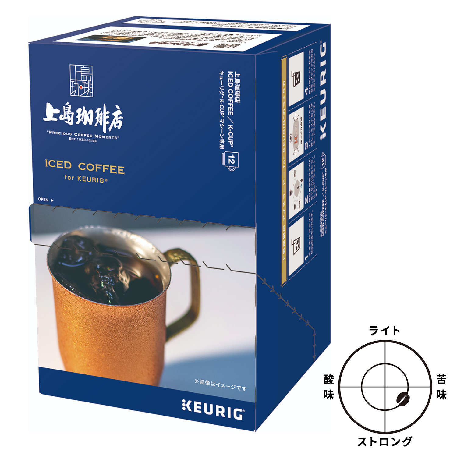 キューリグ Ｋカップ 氷で急冷して香り高い アイスコーヒーが楽しめる ４種セット
