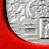 光則 純プラチナ製　小判 “富士に鶴” ＜１０ｇ＞