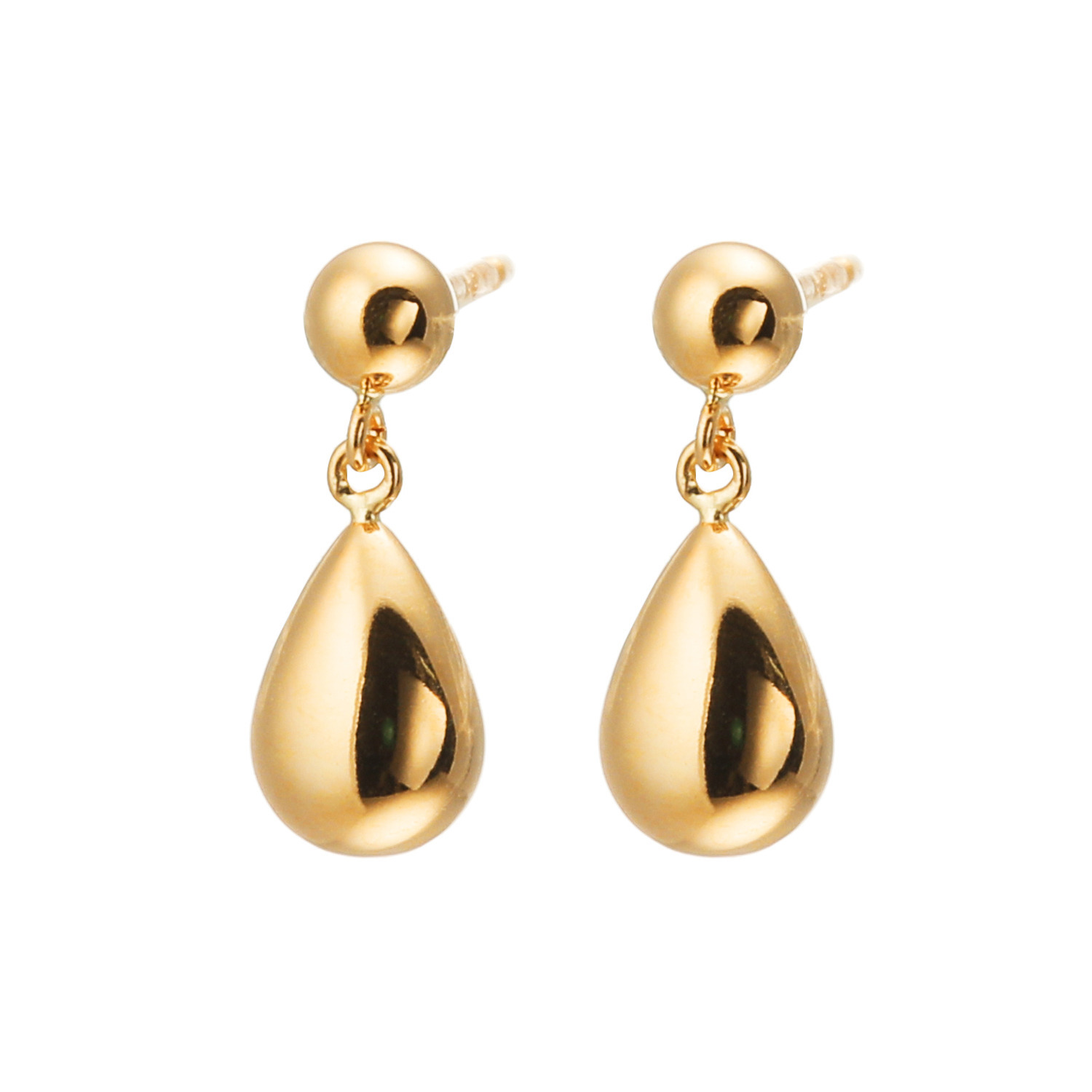 オーサムジュエリー １８Ｋ しずくモティーフ ピアス