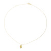 オーサムジュエリー １８Ｋ エッジオーバル ネックレス