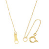 オーサムジュエリー １８Ｋ エッジオーバル ネックレス