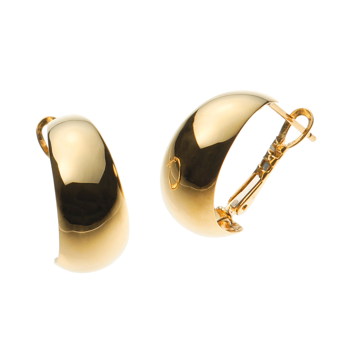 オーサムジュエリー １８Ｋ フープピアス