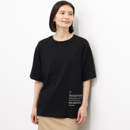 ミニマライズプラス＆ ミリーセヴァルセン スペシャルコラボ！ ブランドメッセージ プリントＴシャツ