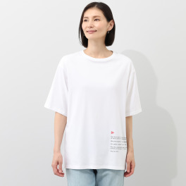 ミニマライズプラス＆ ミリーセヴァルセン スペシャルコラボ！ ブランドメッセージ プリントＴシャツ