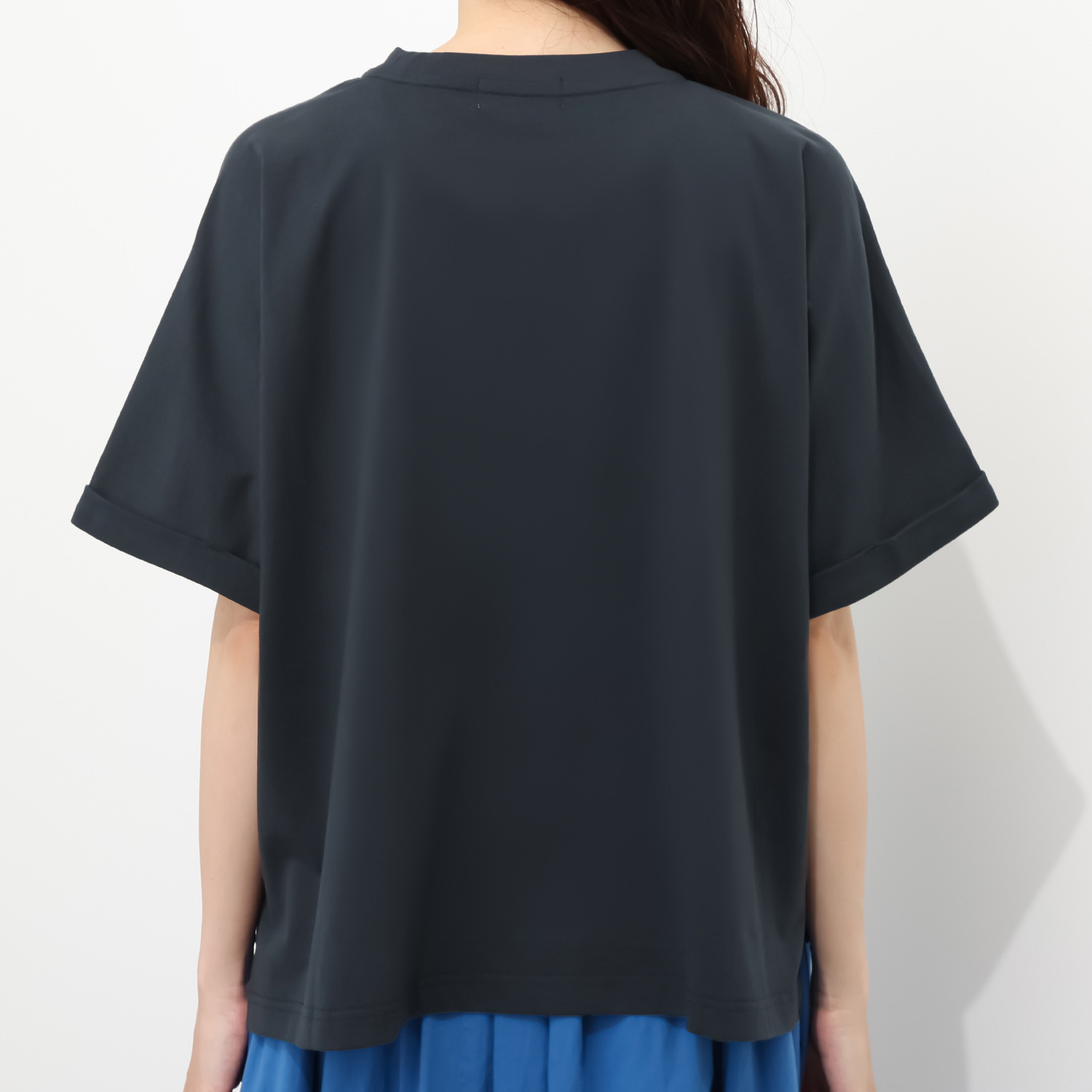 ソソット リバティプリント ポケット付 ワイドＴシャツ