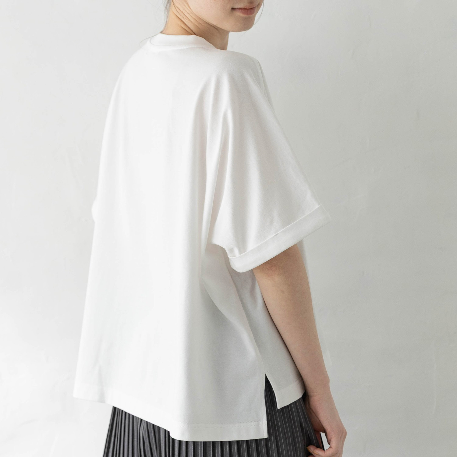 ソソット リバティプリント ポケット付 ワイドＴシャツ