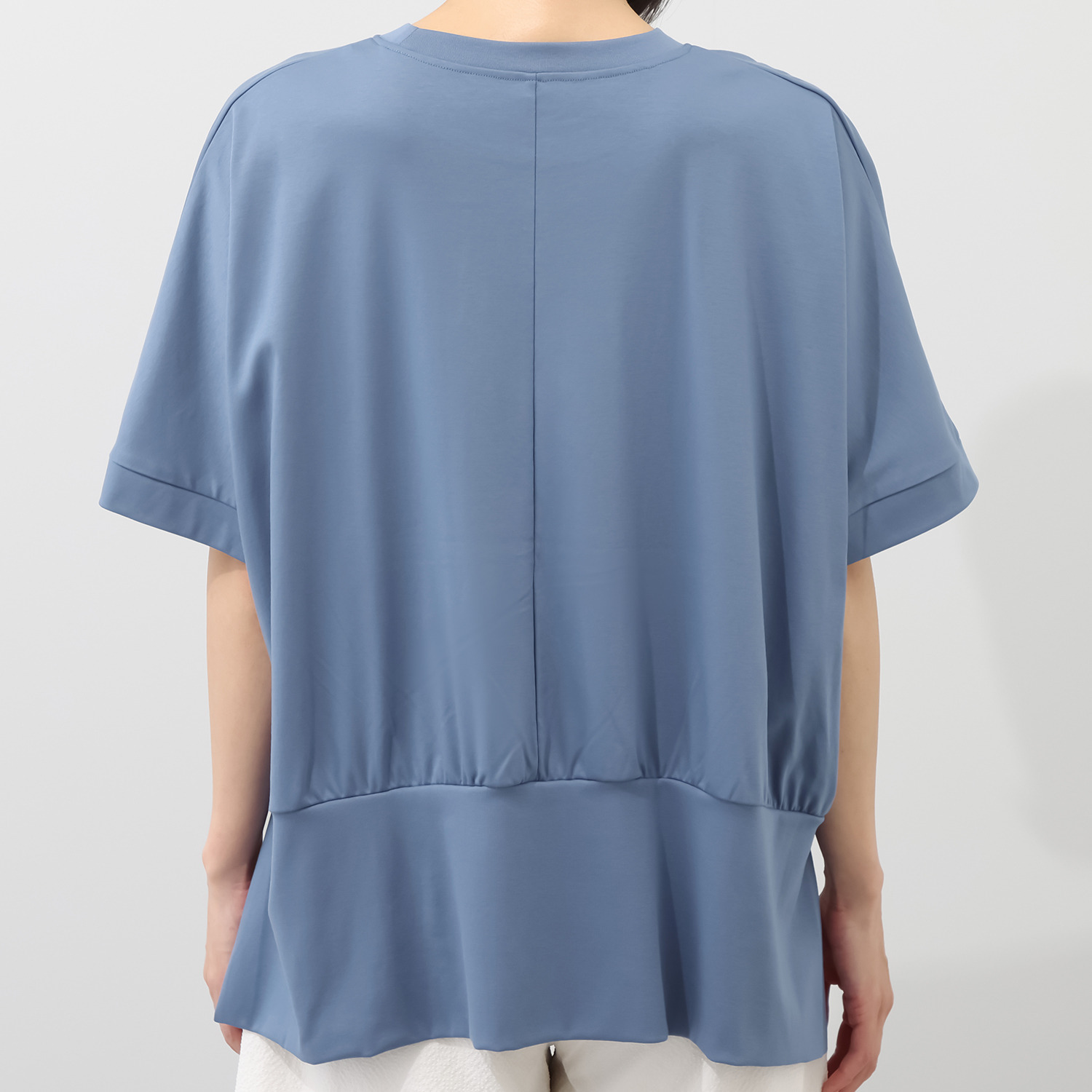 ハンチ 接触冷感 コンパクト糸 サイドスリット オーバーサイズＴシャツ