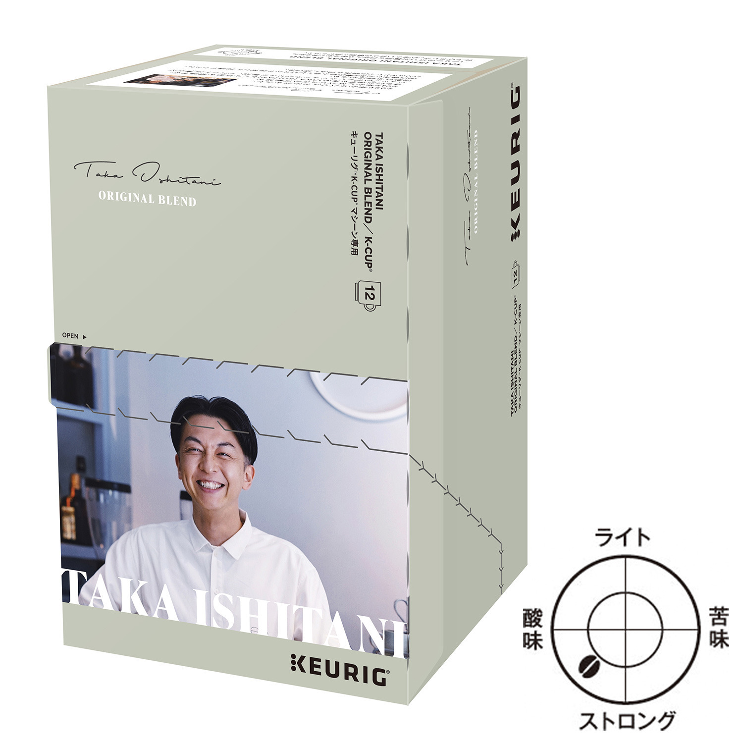 キューリグ Ｋカップ ＜ＴＡＫＡ 　ＩＳＨＩＴＡＮＩ 　ＯＲＩＧＩＮＡＬ 　ＢＬＥＮＤ＞ ２箱セット