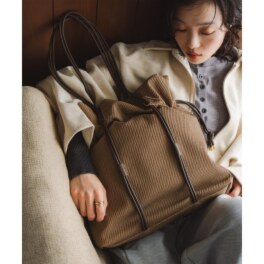 ベルモサ ドロストリング 軽量Ａ４ トートバッグ