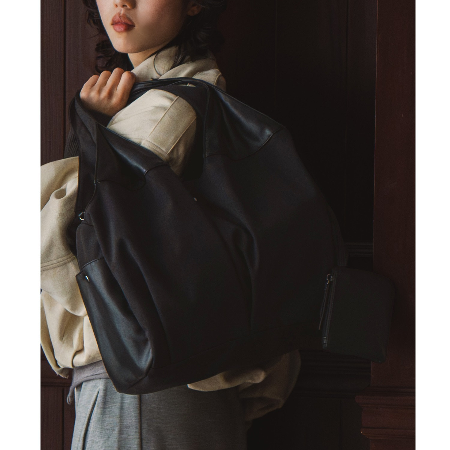 ベルモサ 軽量 Ａ４トートバッグ ＜ポーチ付＞