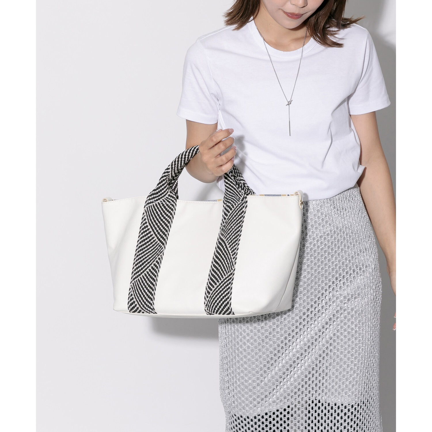 ベルモサ ハンドルアクセント Ａ４トートバッグ