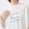 エムエムオー 接触冷感スムース クルーネック ロゴプリント 半袖Ｔシャツ