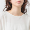 エムエムオー 接触冷感鹿の子 ドルマンスリーブ ブラウス