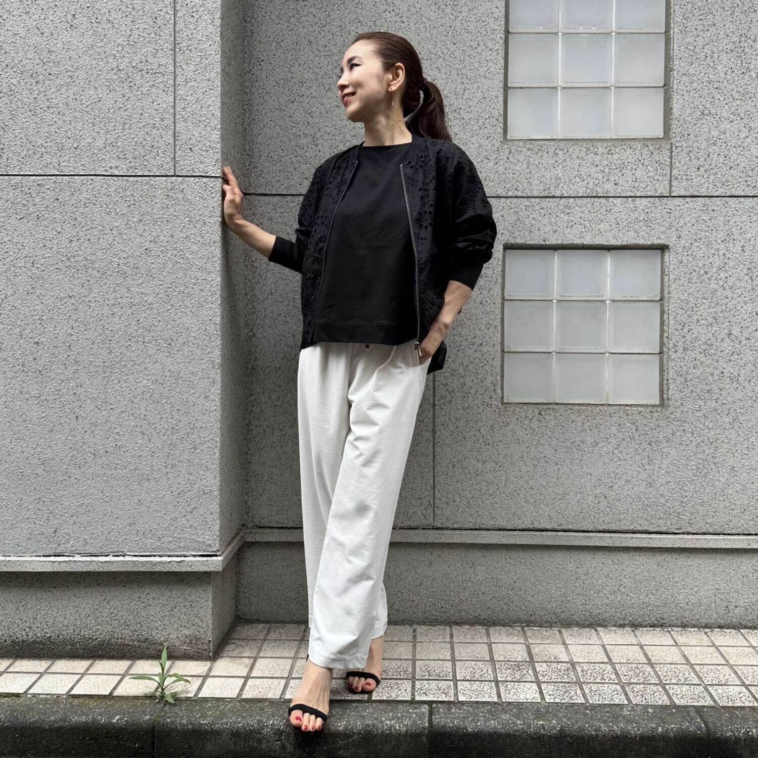 タマミ　ワタナベ 接触冷感パンツ “サマースノー”
