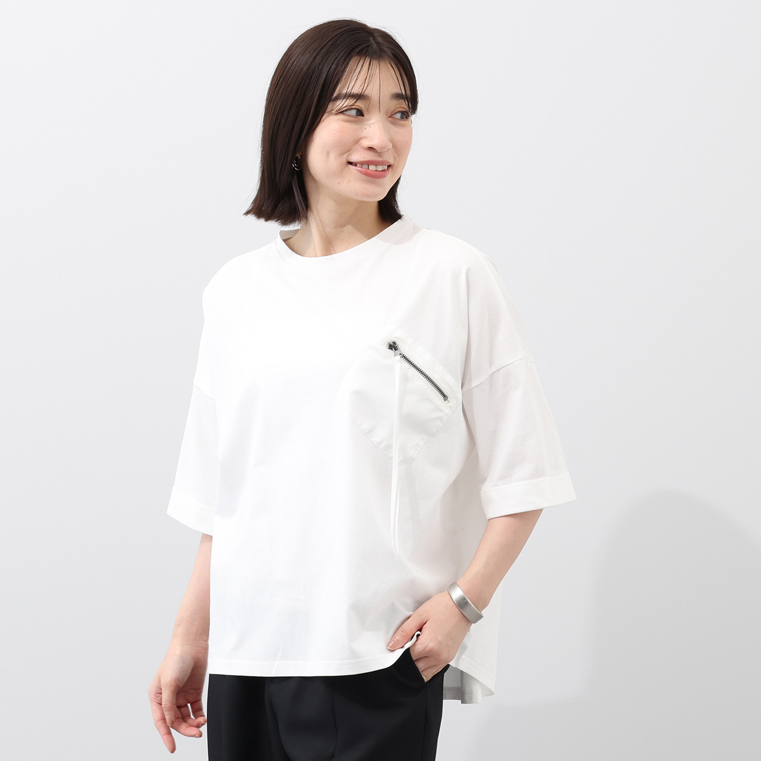 エイティーエイト ディグリー ジップポケット Ｔシャツ