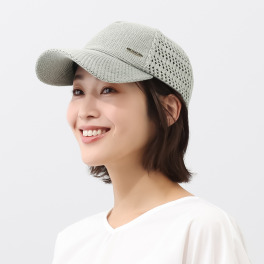 アッピア 透かしサーモ シックスパネルキャップ